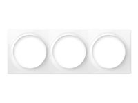 Fibaro Walli Tredobbelt dækplade Hvid