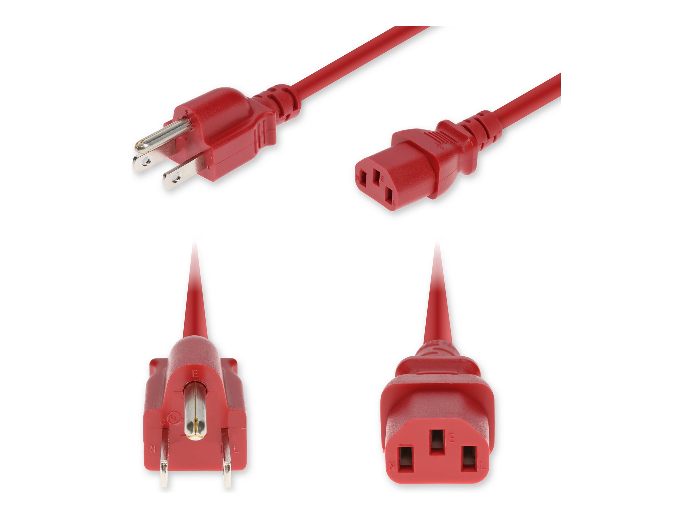 AddOn - Power cable - NEMA 5-15P to power IEC 60320 C13