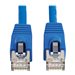 Eaton Tripp Lite Series Cat8 40G Snagless SSTP Ethernet Cable (RJ45 M/M), PoE, Blue, 5 ft. (1.5 m)