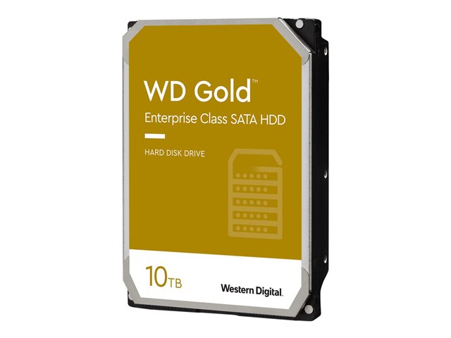 Image of WD Gold WD102KRYZ - hard drive - 10 TB - SATA 6Gb/s