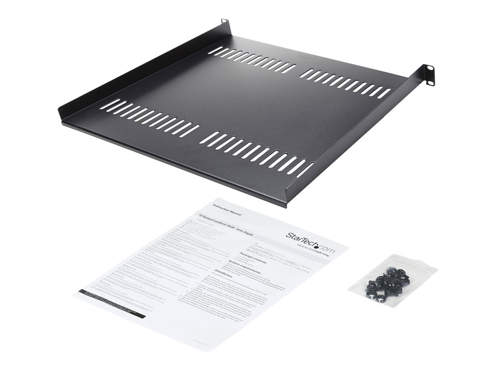 Startech Étagère ventilée 1U pour armoire serveur
