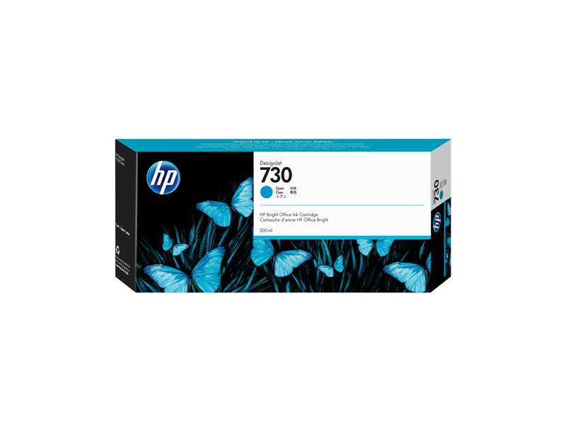 HP 730 300 ml Cyan Ink Cartridge