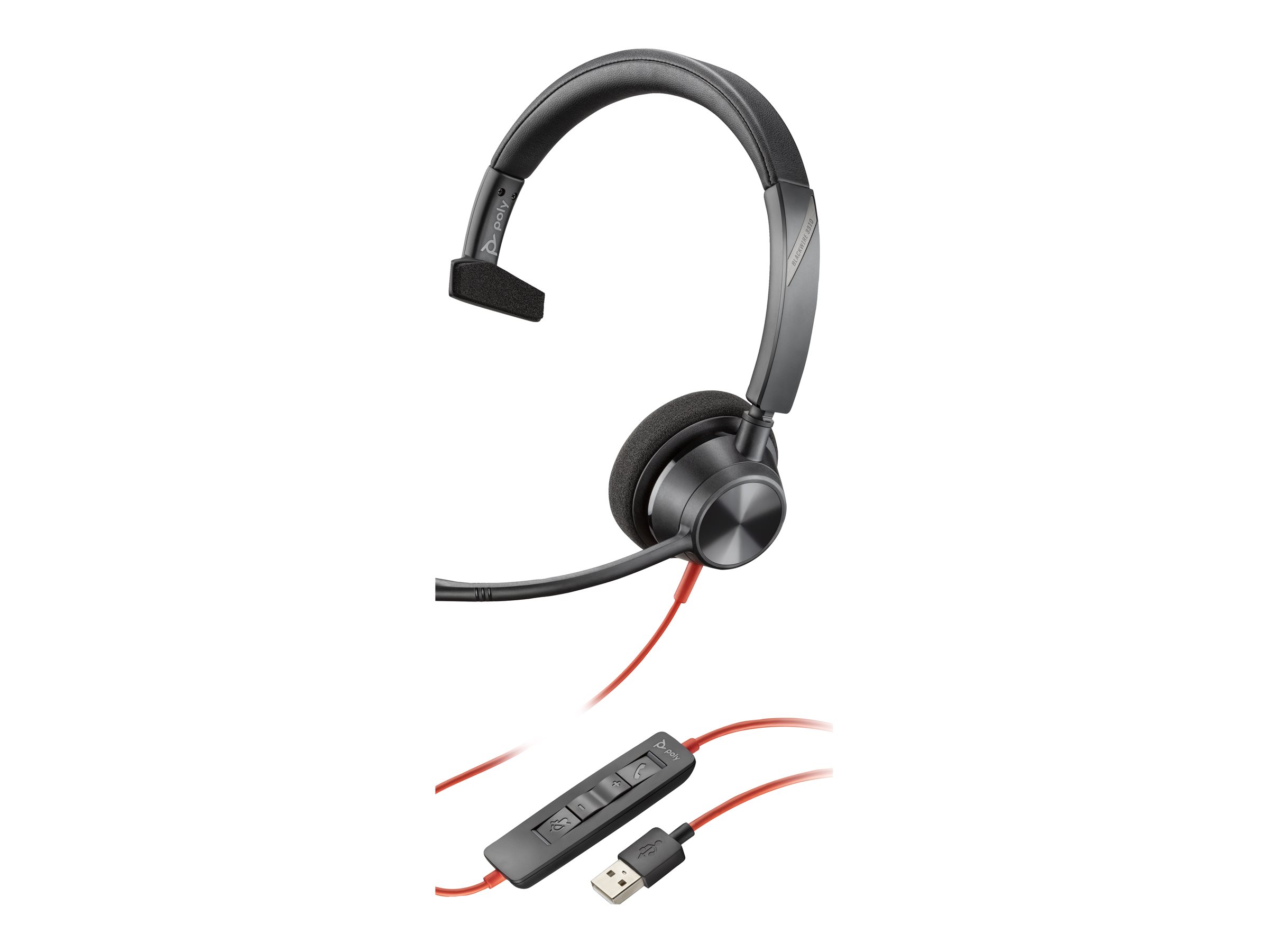 Poly Blackwire 3310 - Blackwire 3300 series | Overview, Specs, Details ...