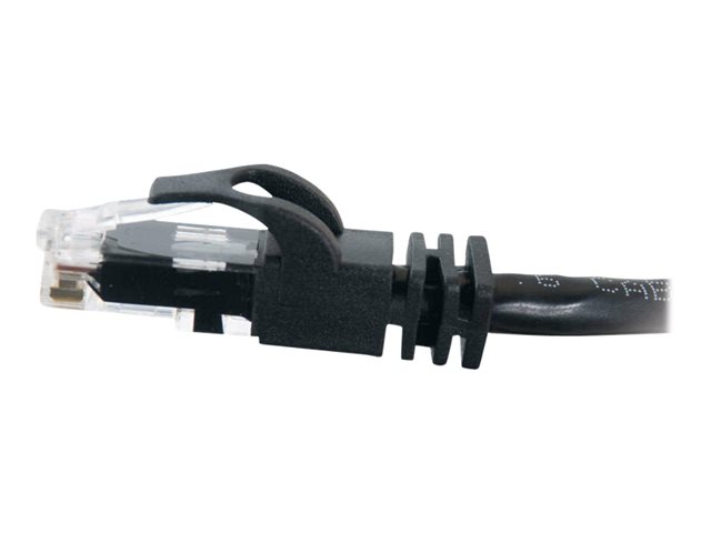 C2G Cat6 Booted Unshielded (UTP) Network Patch Cable - patch kabel - 50 cm - černá – foto 4