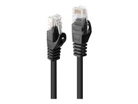 LINDY Basic Cat.6 U/UTP Cable Black 3m