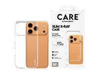 PanzerGlass CARE by Fashionable Case Transparent X-Ray Soft Basic iPhone 17 Pro Beskyttelsescover Transparent
