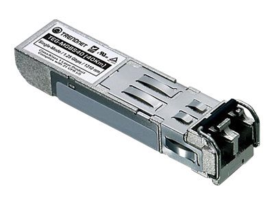 TRENDnet TEG MGBS40 - SFP (mini-GBIC) transceiver module - GigE