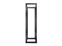 APC NetShelter 4 Post Open Frame Rack - rack - 44U