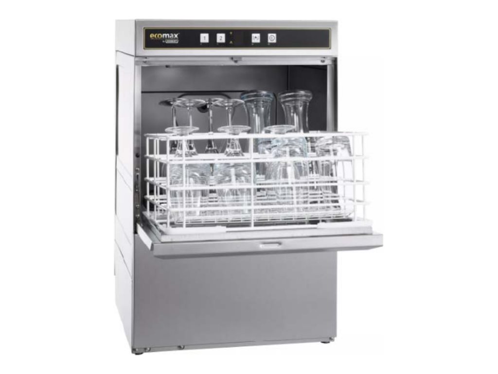 An image of Hobart Ecomax G404SW-12B dishwasher - freestanding