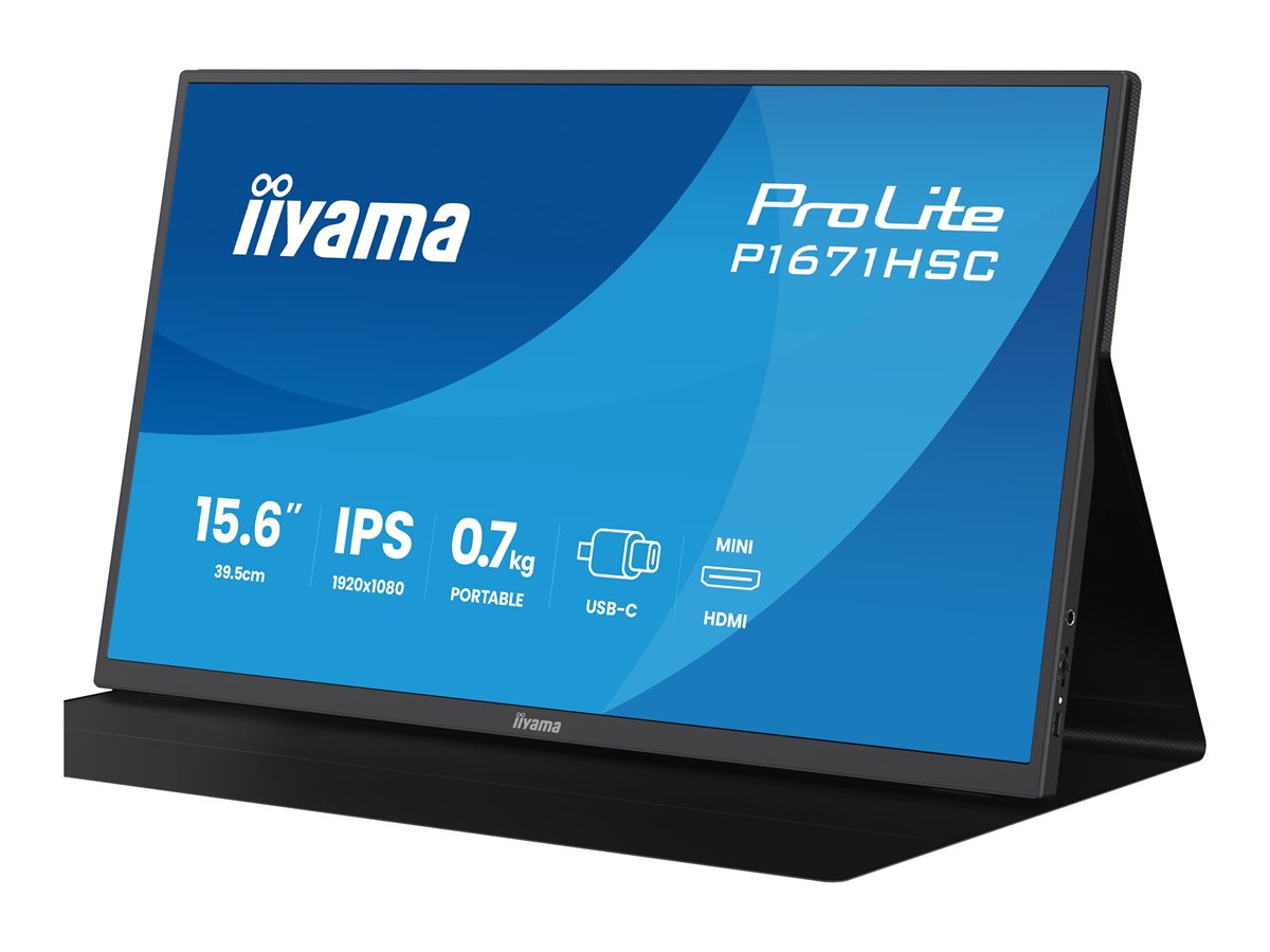 iiyama ProLite P1671HSC-B1 - LED monitor - Full HD (1080p) - 15.6" – foto 3