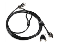 Kensington MicroSaver DS 2.0 - Câble de sécurité - noir - 1.8 m