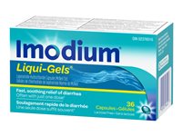 Imodium Liqui-Gels Loperamide Hydrochloride Capsules - 36's