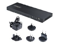 StarTech.com 4-Port HDMI Splitter, 4K 60Hz HDMI 2.0 Video, 1 In 4 Out HDMI Splitter, 4K HDMI Splitter w/Built-in Scaler, 3.5m