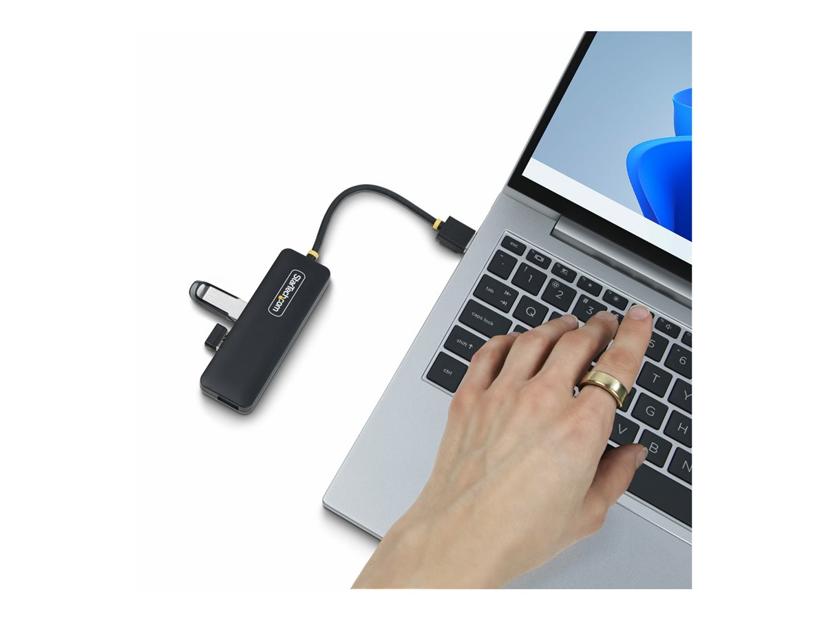 StarTech.com 4-Port USB-A Hub, 5Gbps, Bus Powered, Small Travel Mini Hub - rozbočovač - 4 porty – foto 10