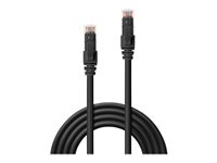 LINDY UTP Cat.6 Cable Black 1m