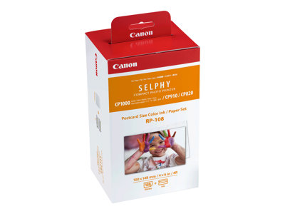 RP-108 - 1 - print ribbon cassette and paper kit