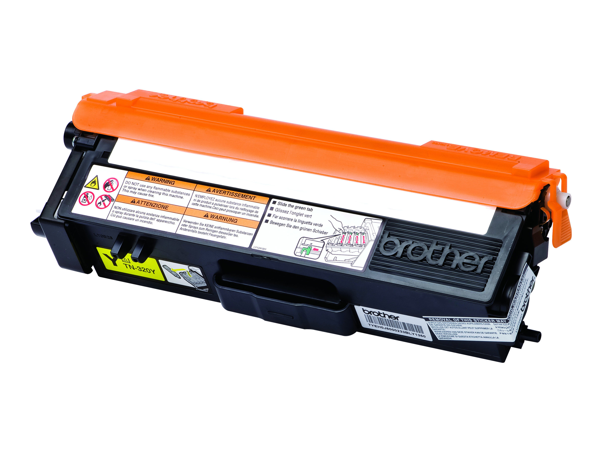 Brother Tn320y Yellow Original Toner Cartridge