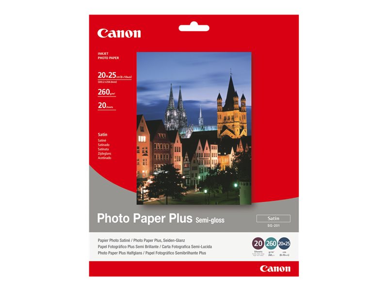 CANON SG-201 photopaper 8x10 20pages