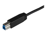 StarTech.com USB 3.1 USB Type-C kabel 1m Sort