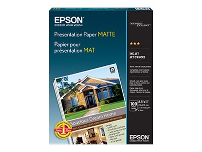 Epson - ANSI A (Letter) (216 x 279 mm) - 105 g/m² - 100 sheet(s) photo paper 