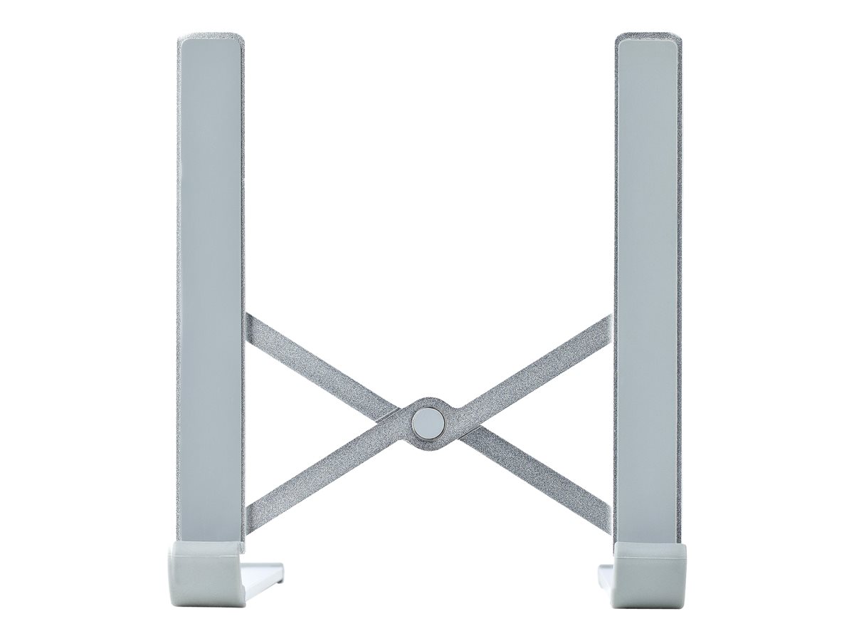 StarTech.com Foldable Laptop Riser Stand, Portable Height Adjustable Ergonomic Laptop Stand, Ventilated Aluminum Frame Supports 22lb (10Kg), Tilt/Raised/Angled Laptop/Tablet Stand, Collapsible Design - stojánek na notebook – foto 4
