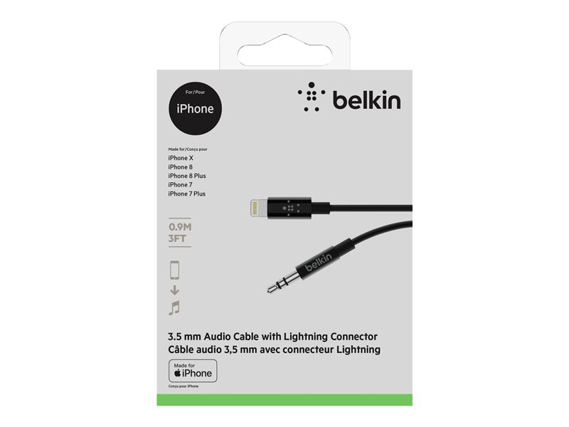BELKIN Câble audio 3.5 mm avec