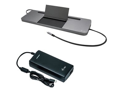 I-TEC USB-C Metal Dock + Netzteil 112W - C31FLATPRO112W