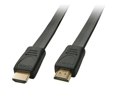 LINDY HDMI 2.0 High Speed Flachbandkabel 4K60Hz 1m - 36996