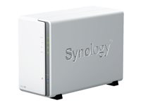 Synology Disk Station DS223J NAS server SATA 6Gb/s RAID RAID 0, 1, JBOD RAM 1 GB 
