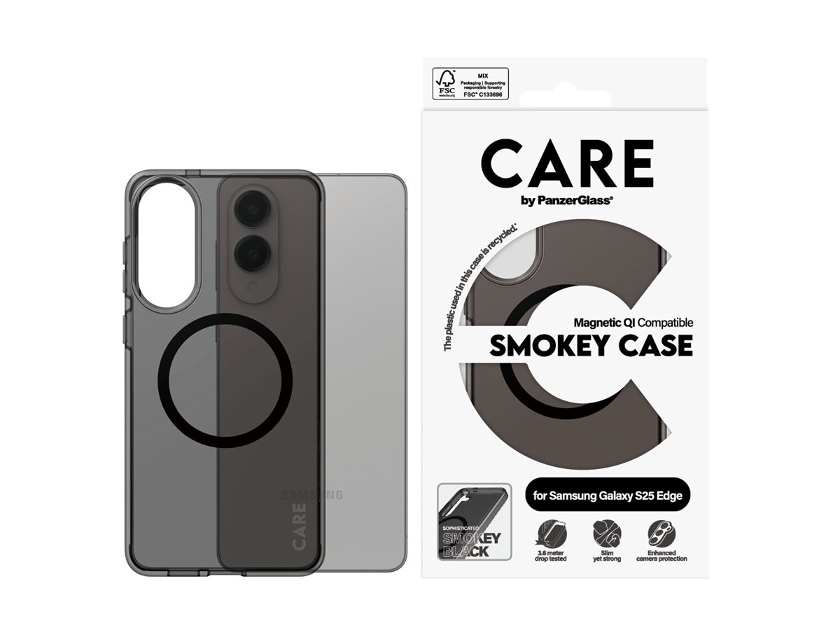 PanzerGlass CARE Samsung Galaxy S25 Edge Smokey – foto 3