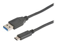 Prokord USB 3.1 USB Type-C kabel 2m Sort 