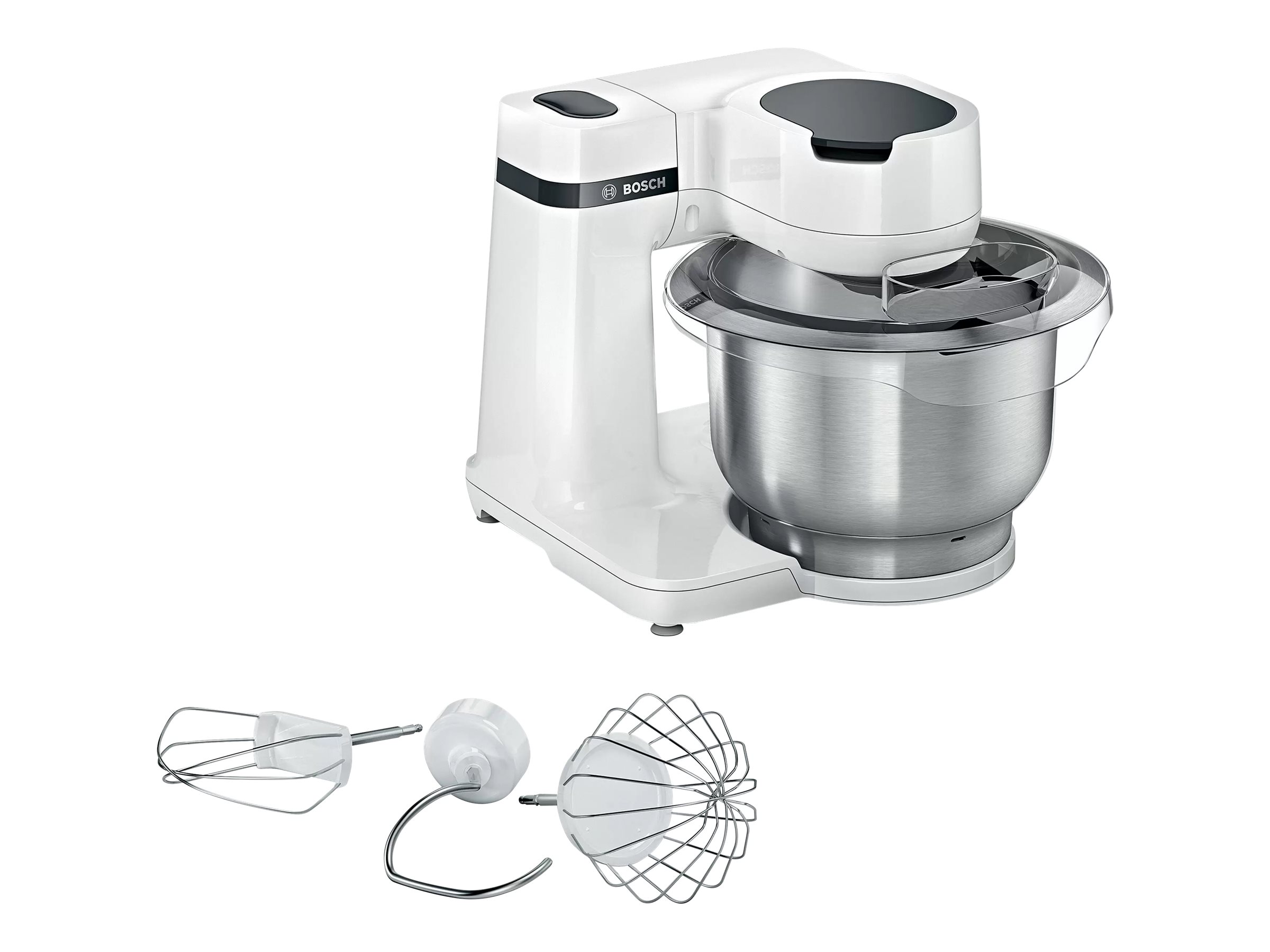 Bosch MUM Serie 2 MUMS2EW00 Køkkenmaskine Hvid | Stort urval, billiga priser och snabb leverans
