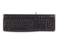 Logitech K120 Tastatur Kabling Schweizisk