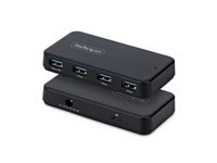 Startech - Concentrateur (hub) - 4 x SuperSpeed USB 3.0 - de bureau