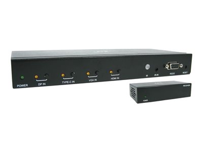 Tripp Lite 4-Port over Cat6 Presentation Switch/Extender Kit