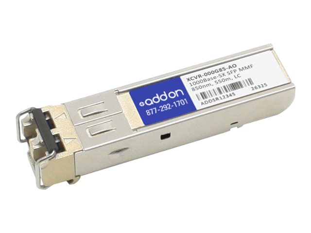 AddOn - Module transmetteur SFP (mini-GBIC) (équivalent à : Ciena XCVR-000G85) - GigE - 1000Base-SX 