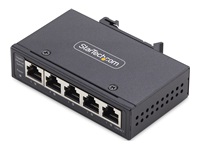 StarTech.com 5-Port Unmanaged Industrial Ethernet Switch - IP30 - TAA