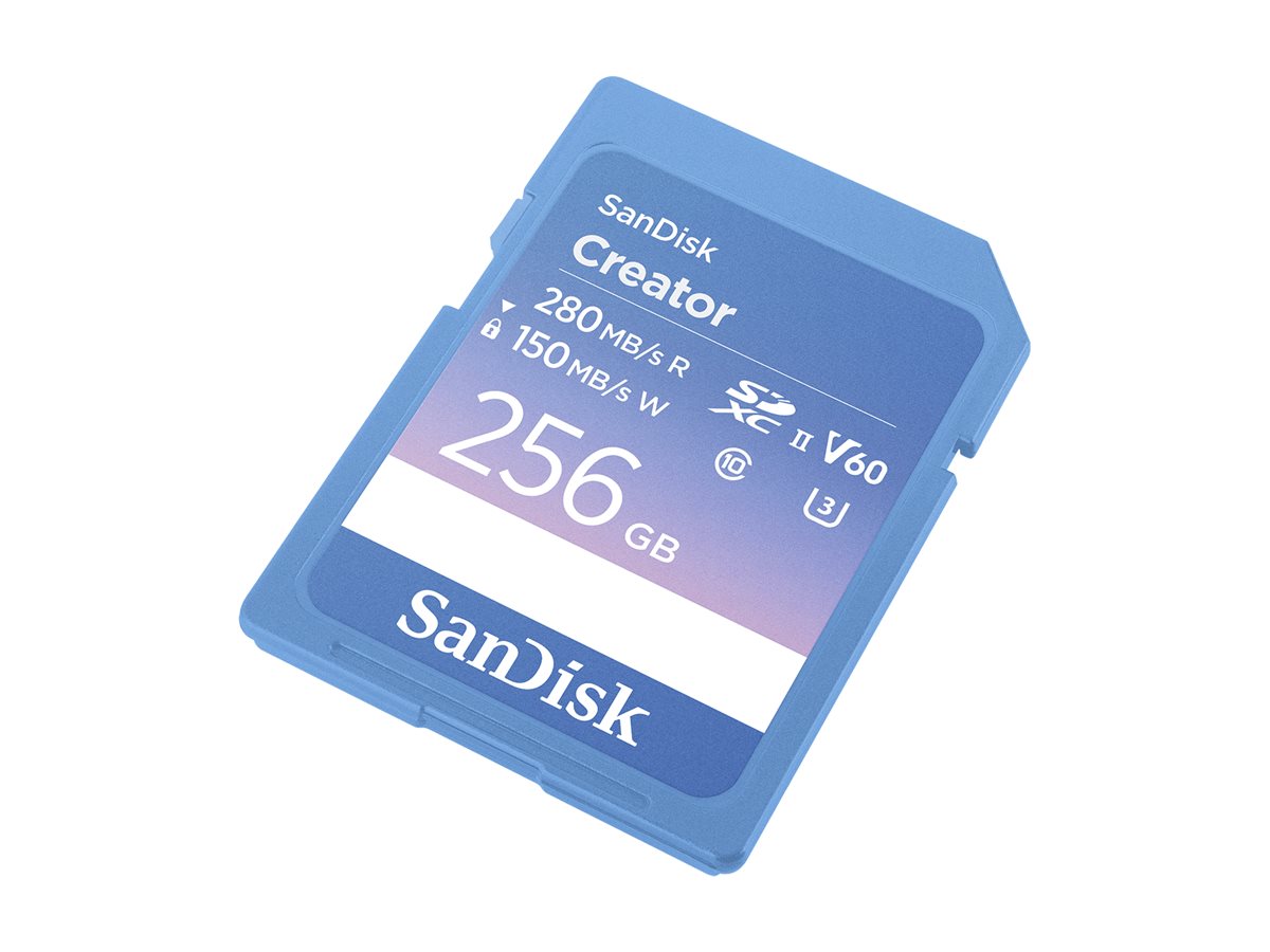 SanDisk Creator - paměťová karta flash - 256 GB - SDXC UHS-II – foto 2