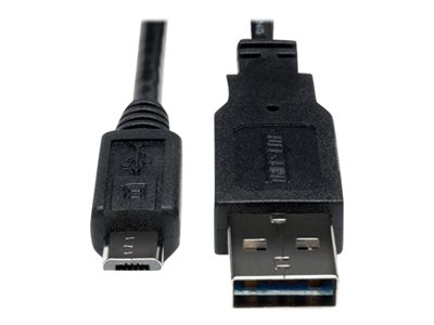 Tripp Lite 6ft USB 2.0 Hi-Speed Active Device Cable A to Micro-B M/M 6' -  U050-006 - USB Cables 