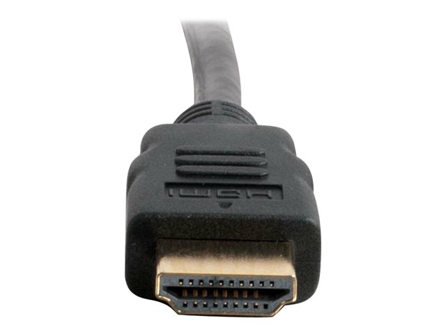 C2G 4ft 4K HDMI Cable with Ethernet - High Speed HDMI Cable - HDMI cable with Ethernet - HDMI male to HDMI male - 1.22 m - shielded - black