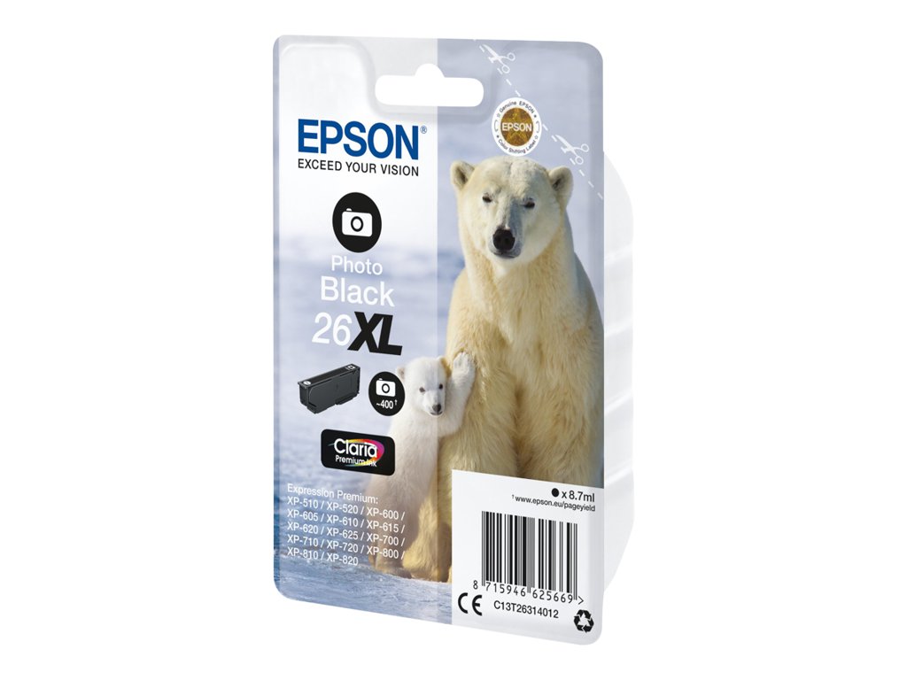 EPSON 5LB 26XL photoblac claria prem w/s