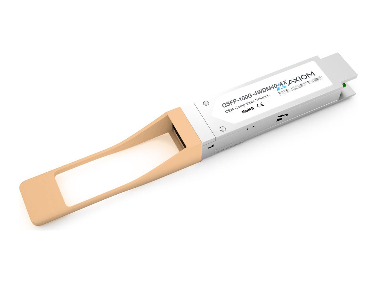 Axiom - QSFP28 transceiver module (equivalent to: Juniper QSFP-100G-4WDM40)