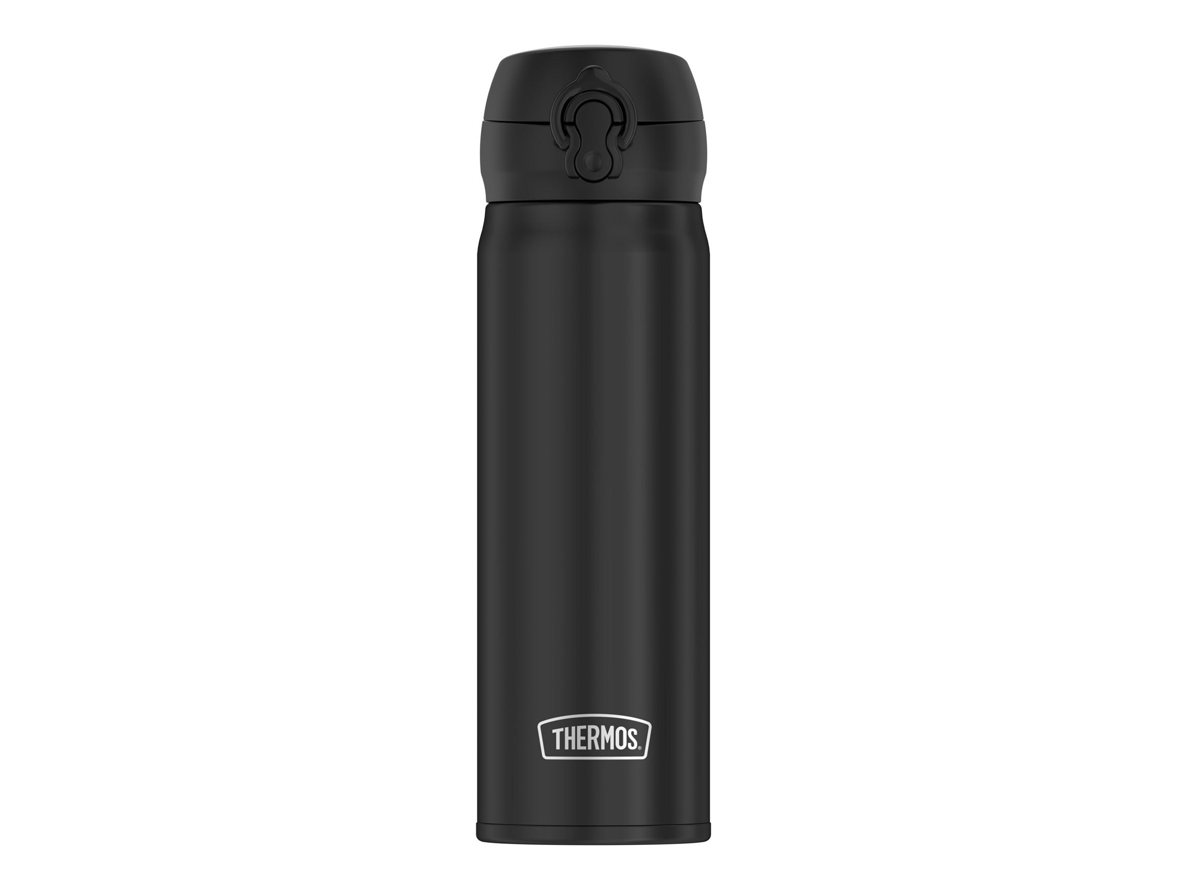 Thermos Stainless Steel Direct Drink Bottle - Matte Black - 470ml