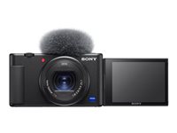 Sony VLOGCAM ZV-1A 20.1Megapixel Sort Digitalkamera