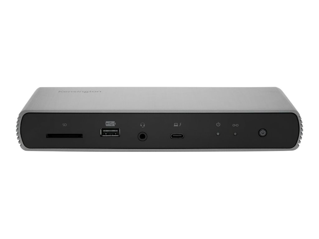 Kensington SD5750T docking station Thunderbolt 4 3 x Thunderbolt Product shot Front 79650