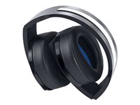 Sony Platinum Wireless Headset Trådløs Headset Sort Sølv