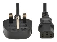 Eaton Tripp Lite Series - power cable - BS 1363 to power IEC 60320 C13 - 1 m