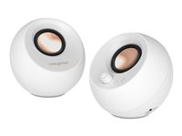 Creative Pebble Pro 2.0-kanal Højttalere Hvid