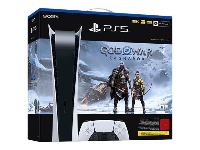 Sony PlayStation 5 Digital Edition - God of War: Ragnarok Bundle - 1000032638