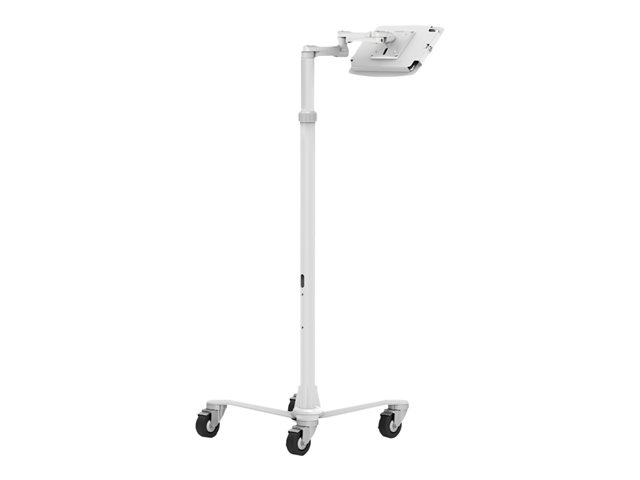 Compulocks iPad 10.2" Space Enclosure Medical Rolling Cart Extended vozík - pro tablet - bílá – foto 9